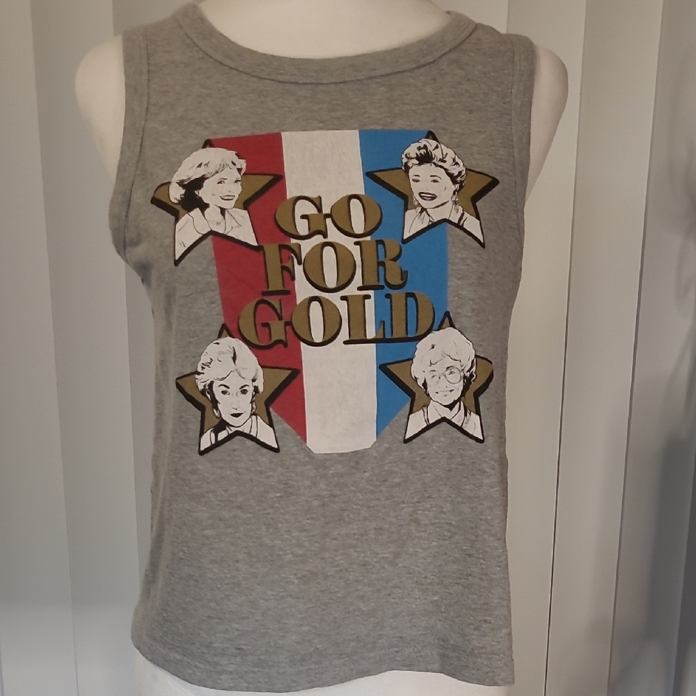 Golden Girls Gray Sleeveless T-shirt